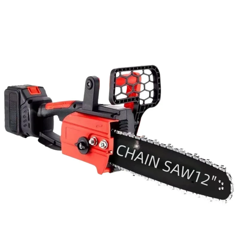 

German chainsaw lithium chainsaw charging saw portable outdoor household small logging single hand tree pruning chain