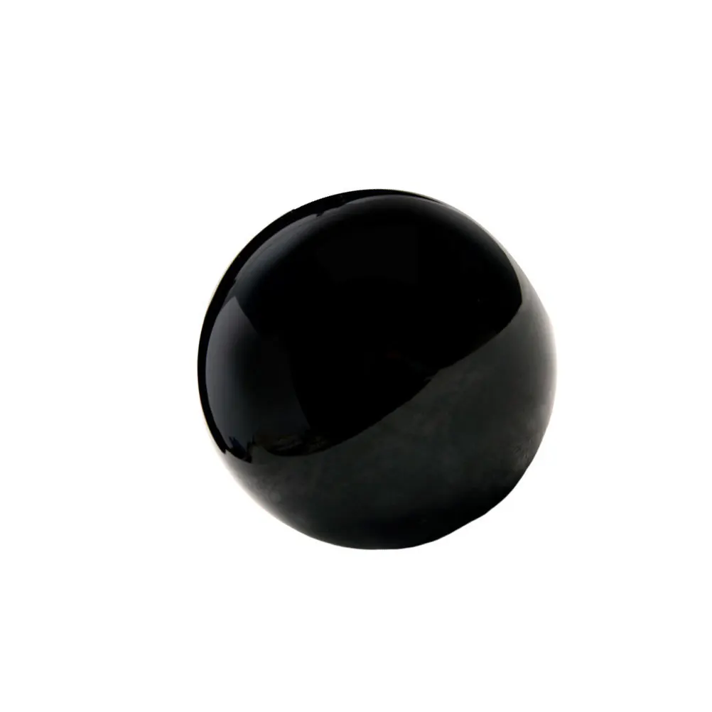 

1Pcs 9Cm Black Crystal Ball Obsidian Sphere Natural Stone Decor for Home Office Desktop Interior Design Ornament