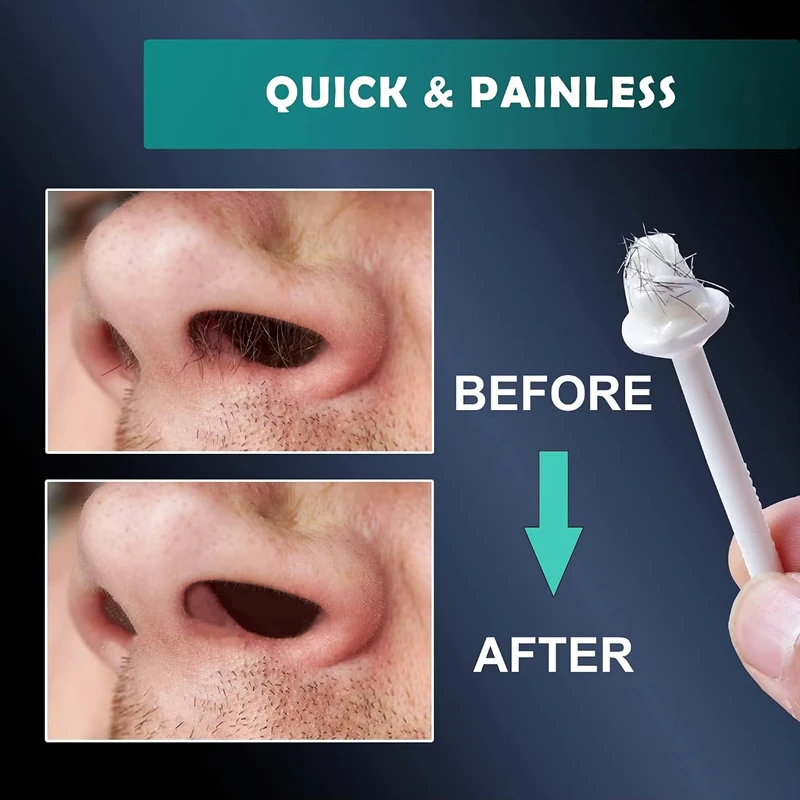 10pcs Disposable Nose Wax Sticks Spatulas Applicator Nostril Cleaning Ear Face Eyebrows Hair Removal for Men Women Body Care