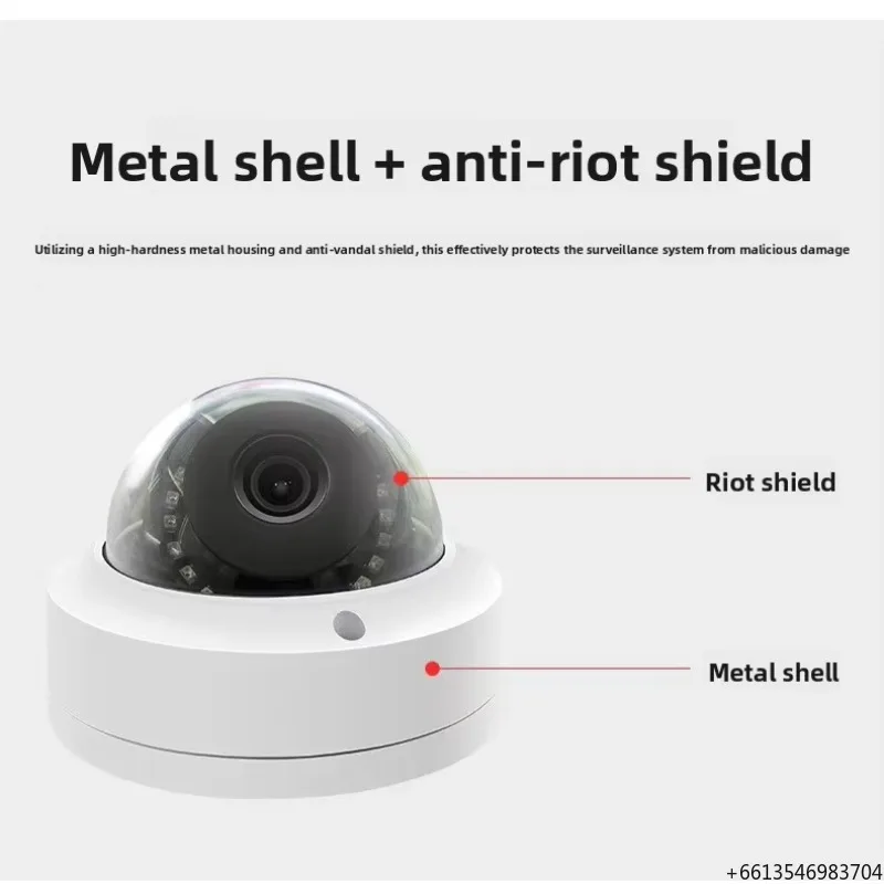 8-channel POE Powered 8MP Dome Camera Surveillance Camera Set Infrared Night Vision