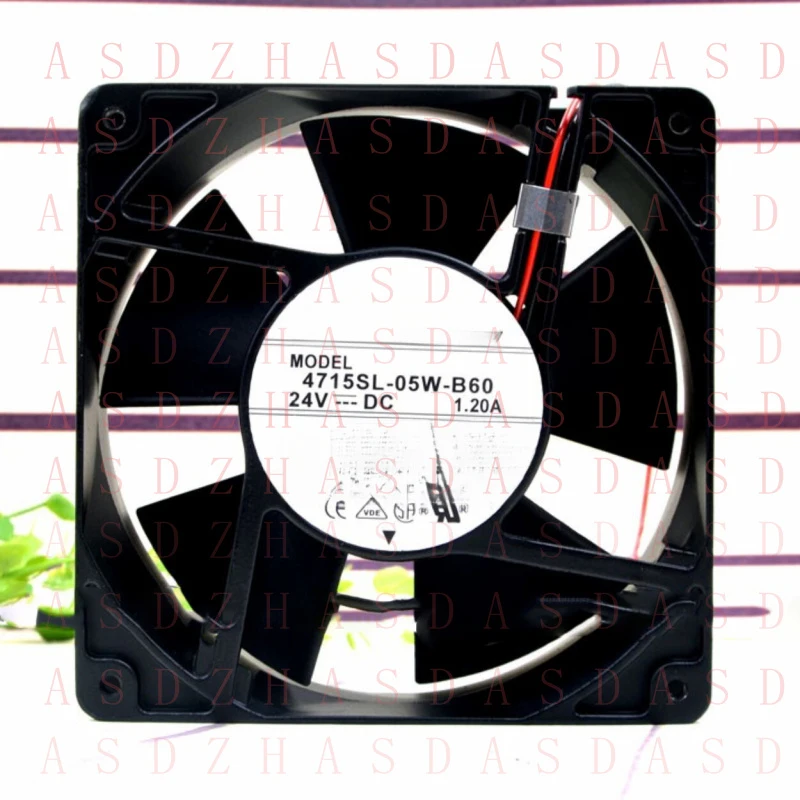 

Вентилятор промышленный Z для NMB 4715SL-05W-B60 -D00 24V 1.2A 1238 с алюминиевой рамой, 12 см
