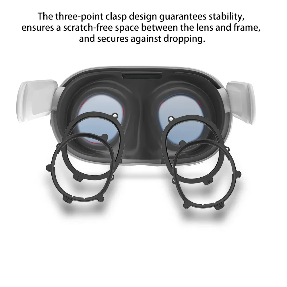 Montures de lunettes magnétiques pour Oculus et Meta, verres optiques anti-lumière bleue, protection VR, accessoires pour Quest 3