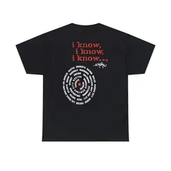 Travis Utopia Circus Merch Maximus Tour I KNOW T shirt Heavy Cotton Jack long or short sleeves