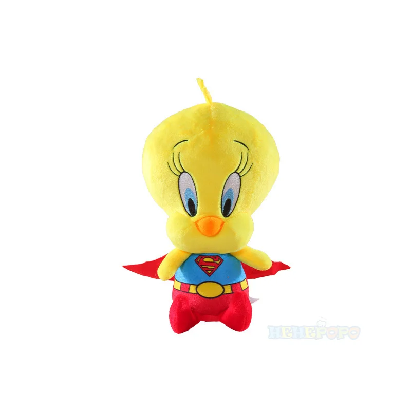 Warner 100. Rocznica śliczne 20cm zwariowane melodie pluszowa zabawka Cosplay Superman magiczna strój pluskwy króliczek Trudy wypchane zwierzę