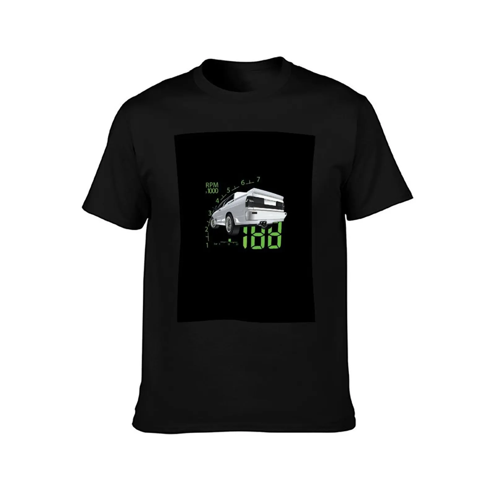 Urquattro Digital display T-Shirt Fitness Training Breathable Tee T-Shirt