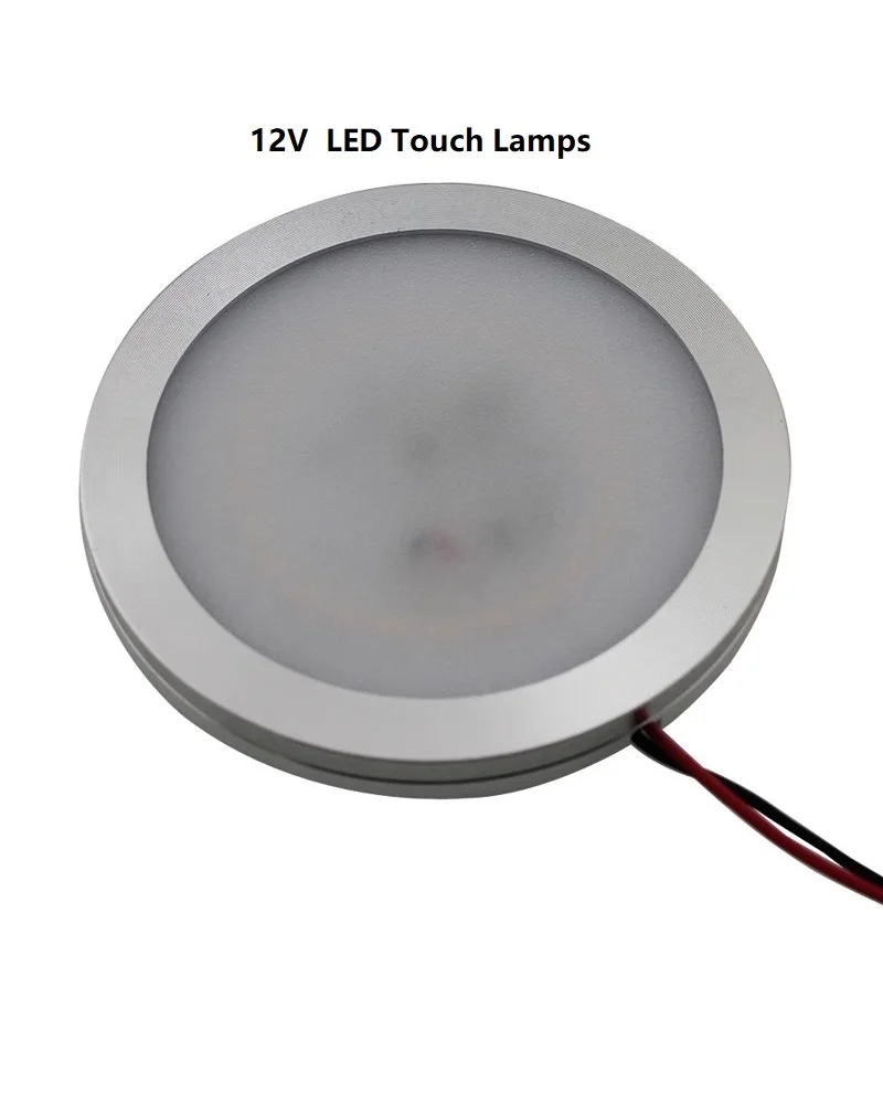 Round LED Light 12V Touch Sensor Induction Dimmable