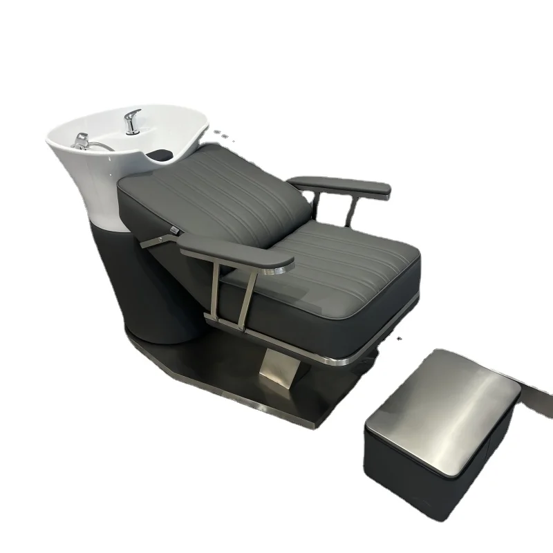 

Yjq Shampoo Chair Special Ceramic Deep Basin Hair Salon Lying Half Hair Salon Flushing Bed