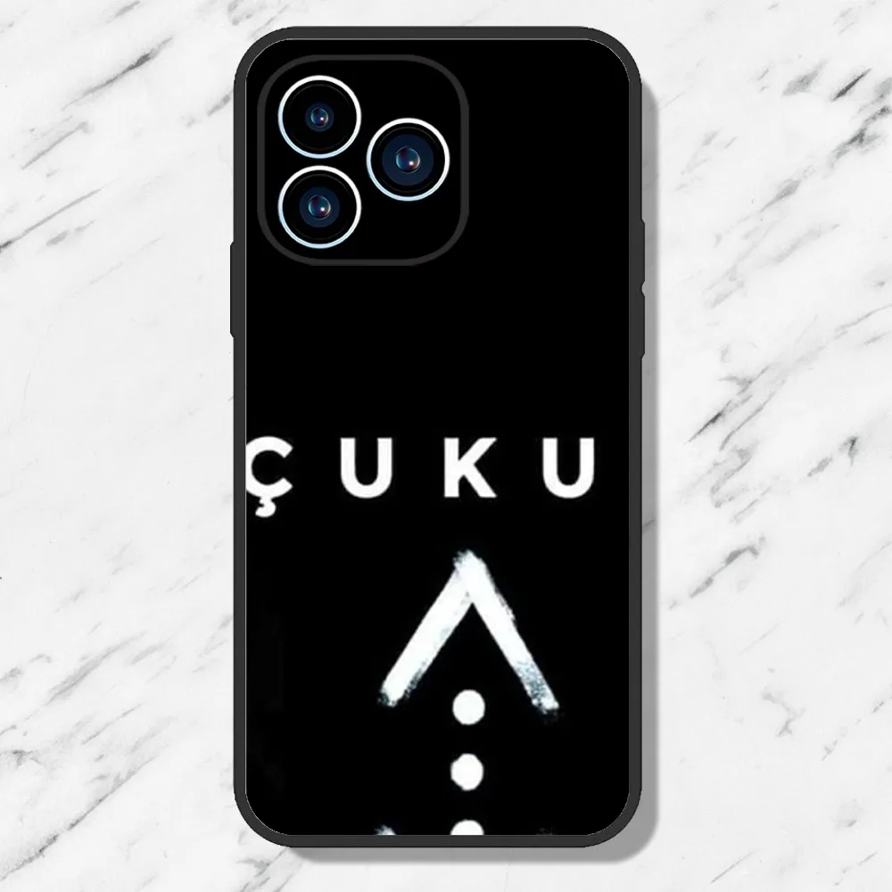 T-Turkey C-Cukur TV Phone Case For iPhone 11 12 13 14 15 Mini Pro Max Plus 8 xr xs Black Shell