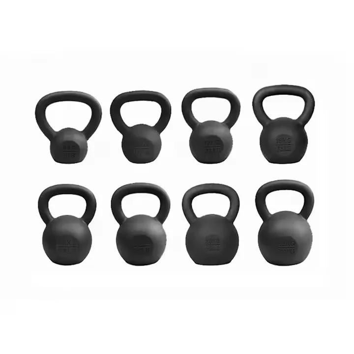 2026 Gym Kettle-bell Fitness Durable Cast Iron Kettlebells 10kg 20kg 24kg 32kg Powder Coated Weights For Bodybuildingpromote Sal