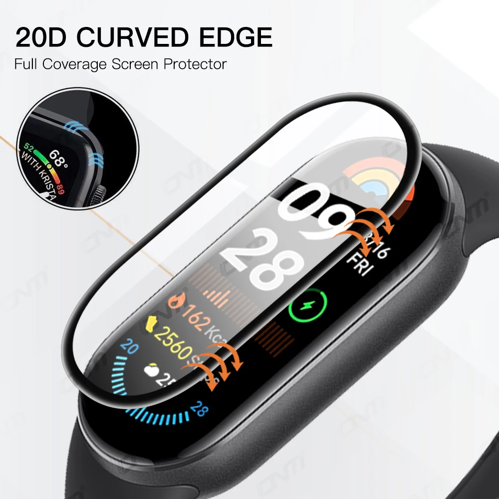 Защитная пленка 20D для Xiaomi Mi Band 9 - Фотография_5