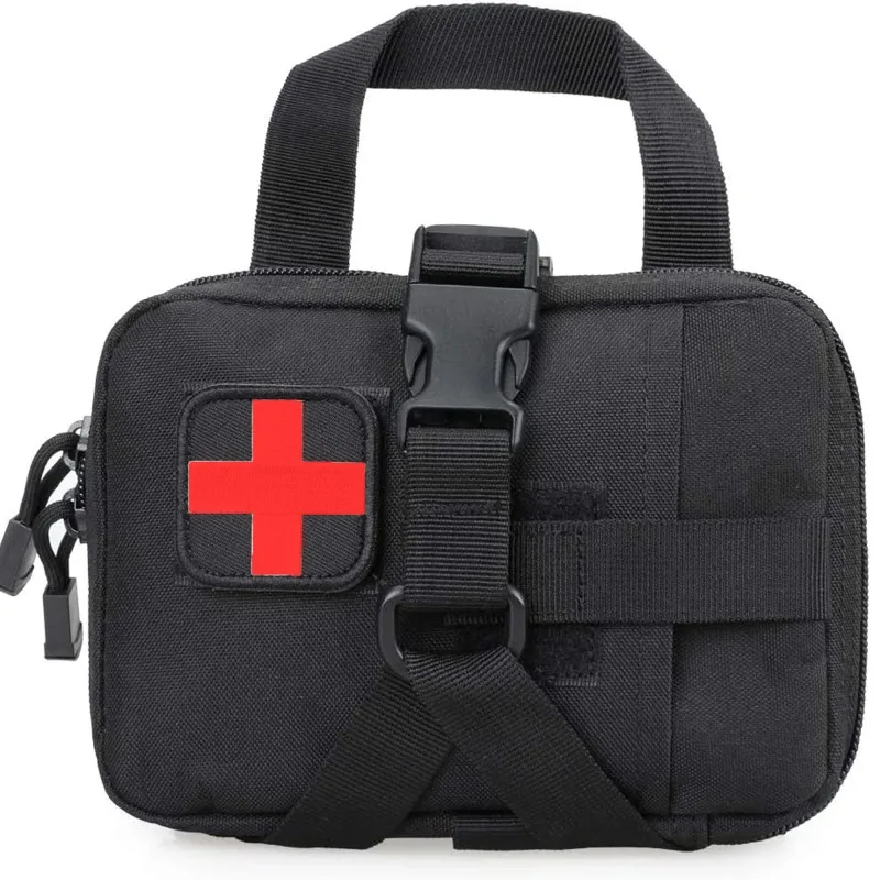 

Tactical EMT IFAK Pouch - Upgrade Rip-Away Molle Medical Kit for Emergency First Aid, Survival, Outdoor Hiking, Travel