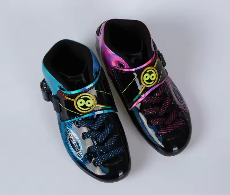 Eachkids 4 ล้อ 85A ต่ําราคาคุณภาพสูง Unisex Roller Skate รองเท้ารองเท้าล้อสีสันล้ออินไลน์สเก็ต 90 มม./100 มม.