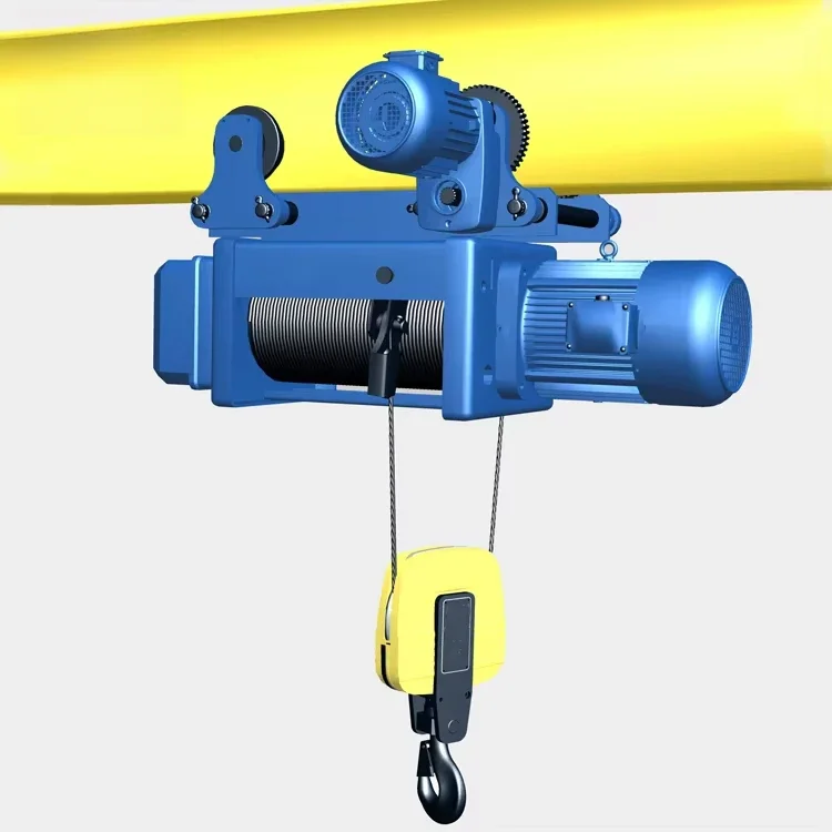 เครนยกของหนัก 5 ตัน พร้อมมอเตอร์ติดท้ายเรือและรอกไฟฟ้า