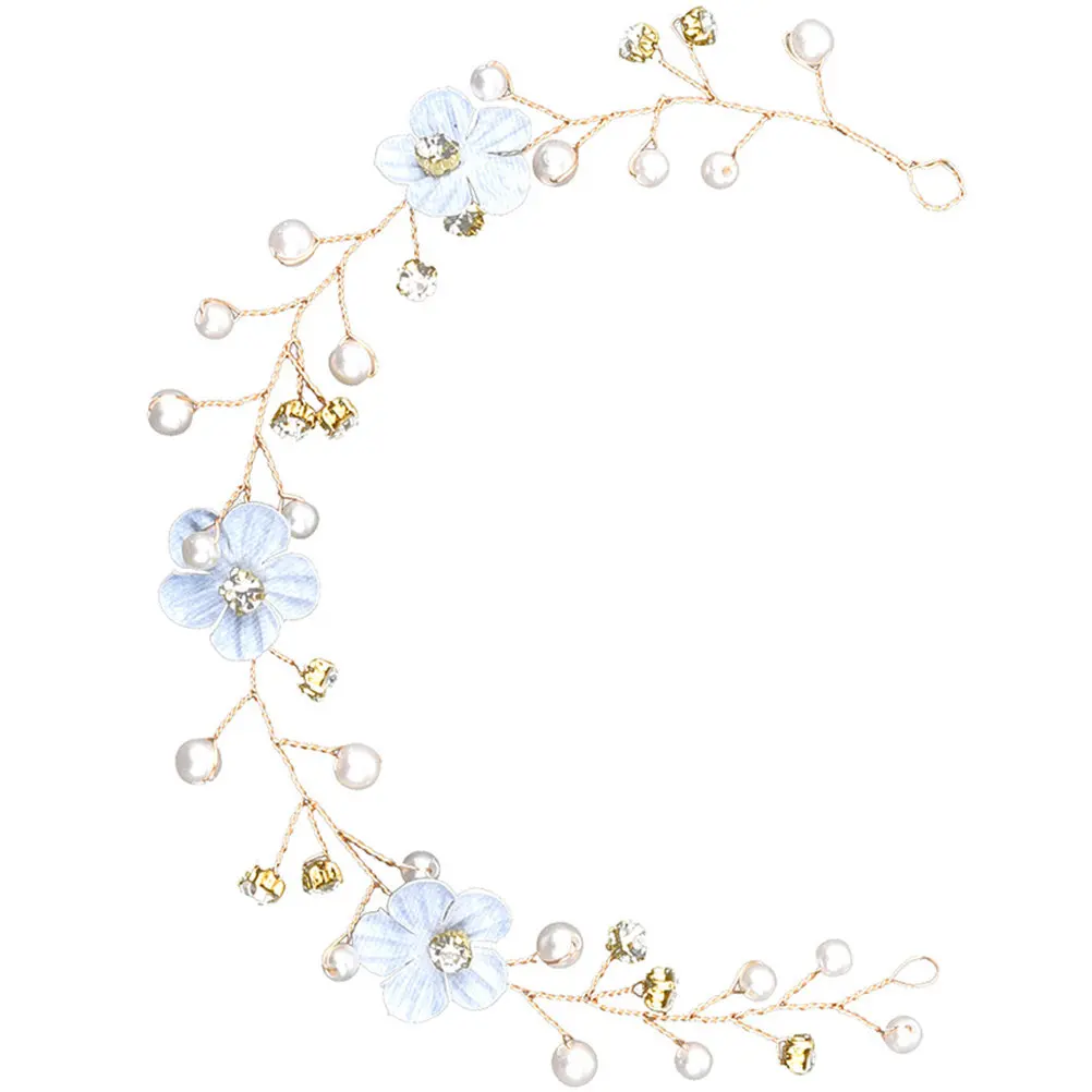 Exquisite Pearl Hair Vine for Bride Wedding Day Accessory Elegant Floral Design Hairpiece Perfect for Bridal Parties and Special