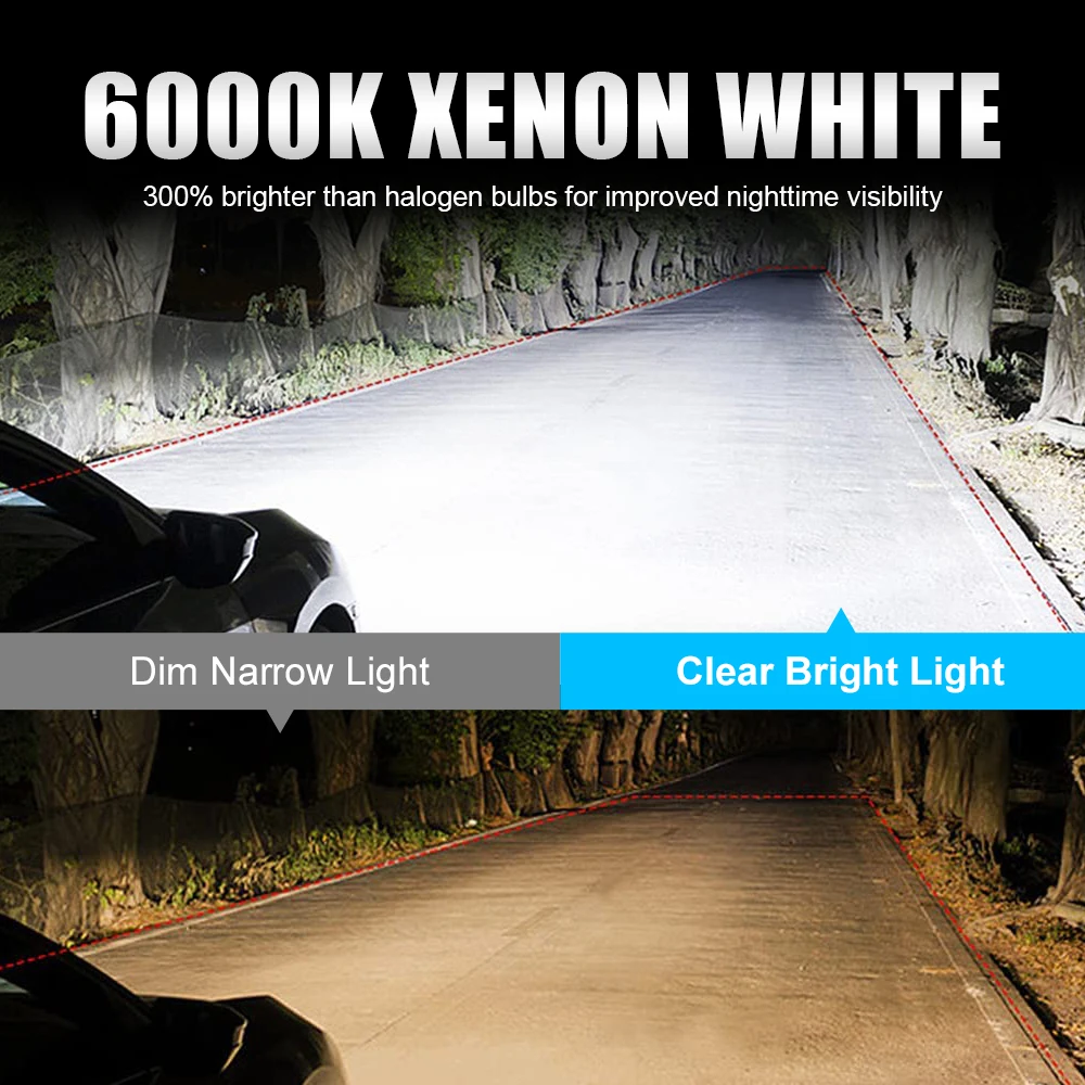 JOSHF H7 Led CSP 80W 20000LM 500% 6000K White Auto en Motorfiets Koplamp Lamp, Vervangingslamp voor Halogeen, Hi/Lo Beam LED Koplamp H7, DC9-18V (2 Lampen JOSHF H7 Led CSP 80W 20000LM 500% 6000K White Auto en Motorfiets Koplamp Lamp, Vervangingslamp voor Halogeen, Hi/Lo Beam LED Koplamp H7, DC9-18V (2 Lampen