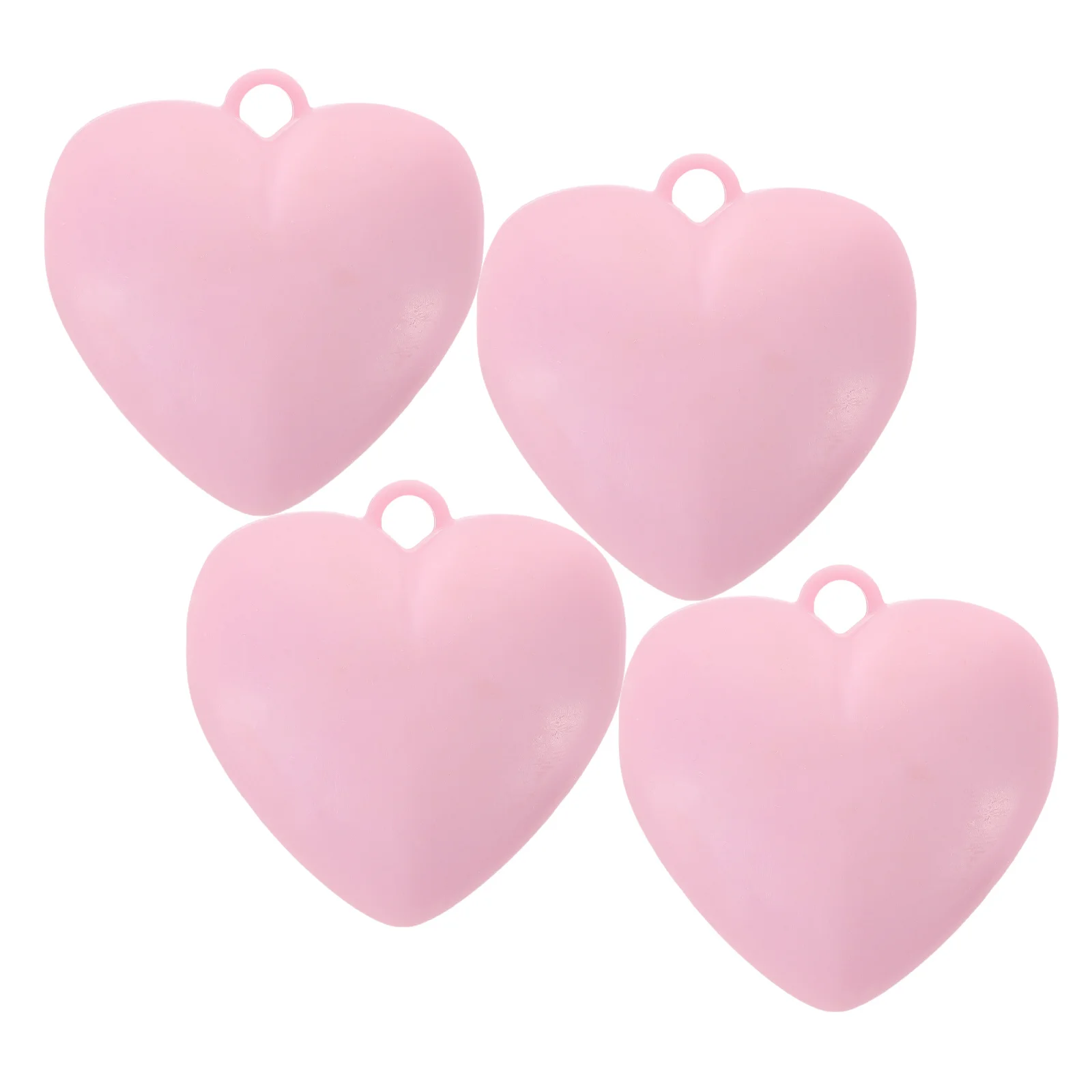 

4Pcs Heart Balloon Weights Resin Decorative Balloon Pendants for Shower Wedding Birthday Party Table Centerpiece