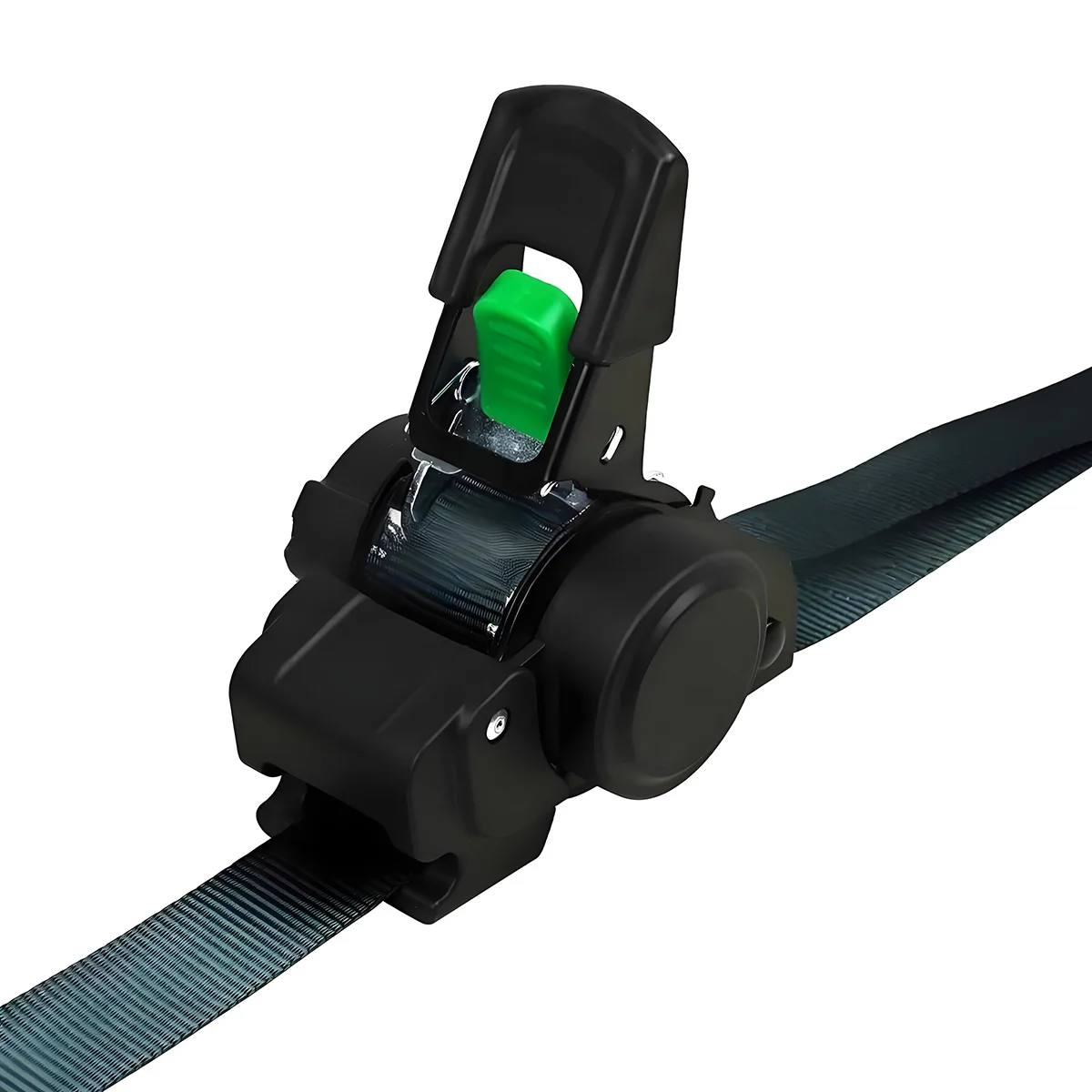 1 inch x 10 feet 1500 lbs Break Strength Automatic Retractable Ratchet Leash for All Terrain Vehicle Manufacturing Durable