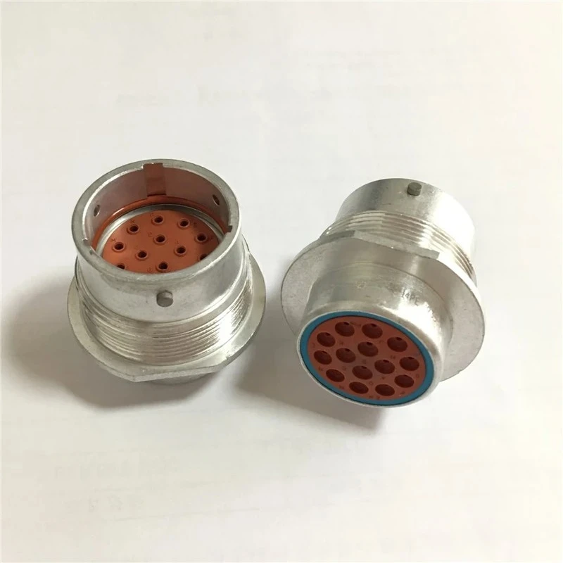 HD34-18-14PE Style Automotive Connector, 14Pin Circular Male Panel Plug