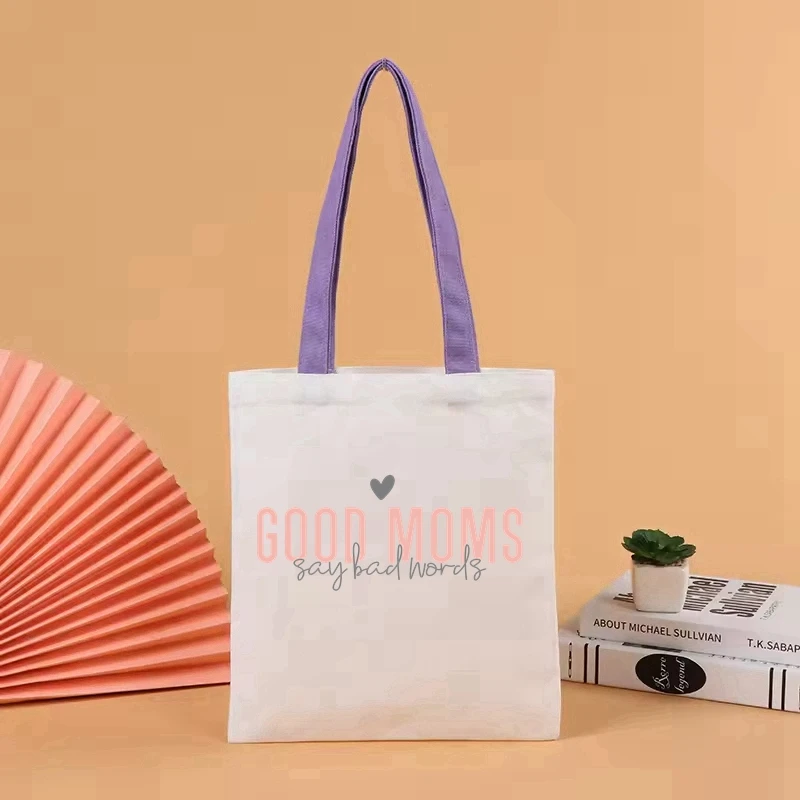 أمهات جيدة قل كلمات سيئة DTF نقل طباعة أمي عيد الأم نقل الحرارة جاهز للضغط على بقع نقل الحرارة للقمصان