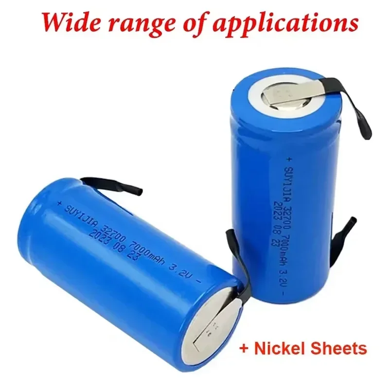 2024 NEW Lii-70A 3.2V 32700 7000mAh LiFePO4 Battery 35A Continuous Discharge Maximum 55A High Power Battery +DIY Nickel Sheets