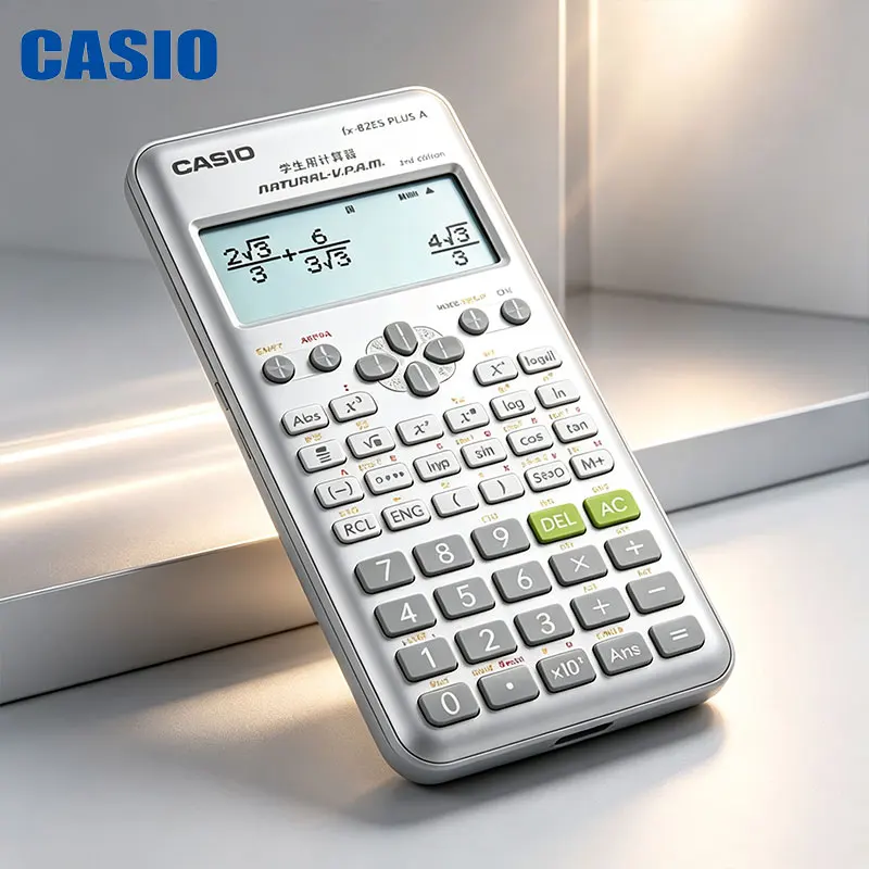Casio fx-82ES/FX-991CN CW/999CN CW/FX-50F II Wear-resistant panel scientific calculator math competition test room preparation