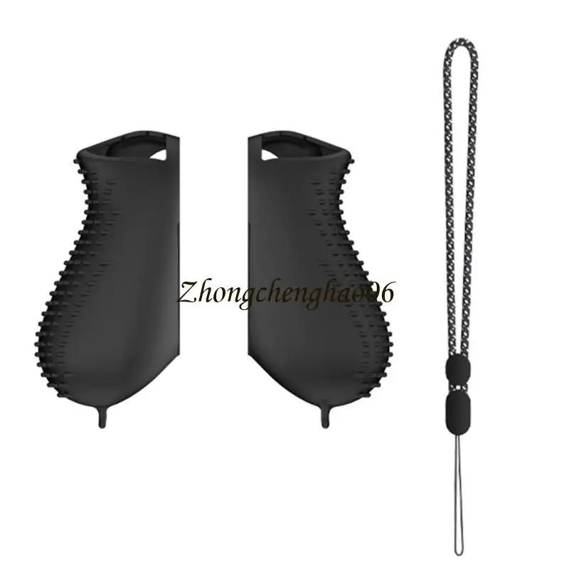 Controller Grip Protective Sleeve for Kishi Grip Case Cover Scratchproof Skin with Lanyard Flexible Cover 601F