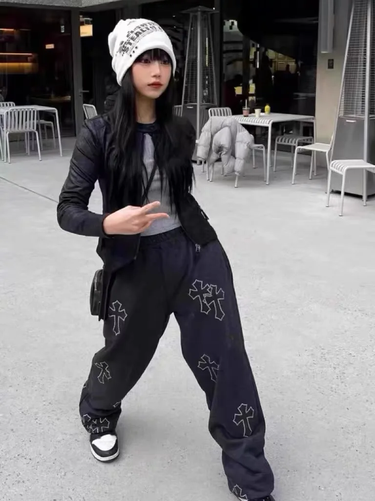 Spor coton pantalon femme décontracté Faion coupe confortable Sport Collection pantalon