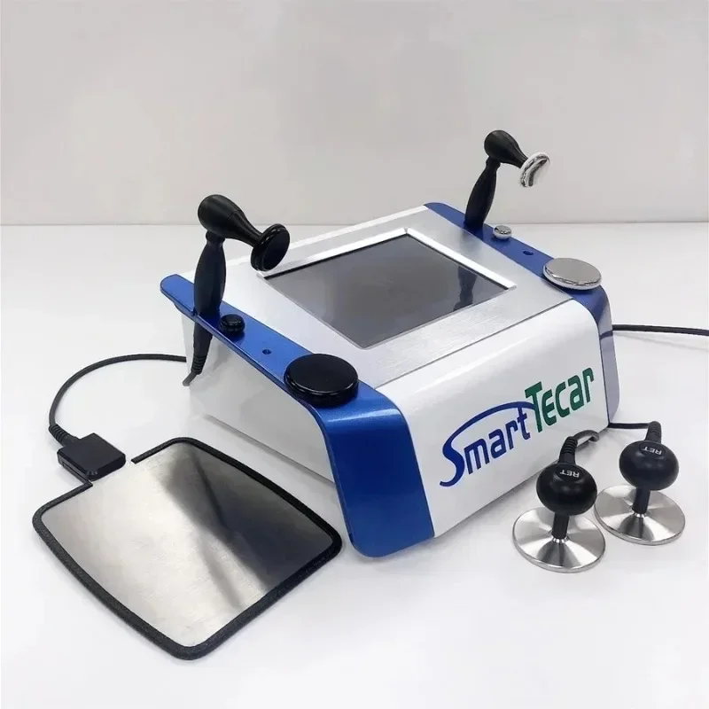 Tecar Therapy Diatherny Physiotherapy Machine RF CET RET Deep Heat For Body Pain Relief and Skin Tighting