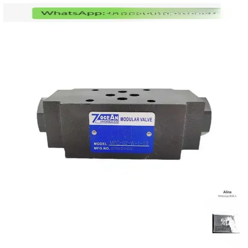 

Hydraulic Control One-way Valve MPC-03-W-1-10 MPC/MPD-03-W/A/B-1/2-10
