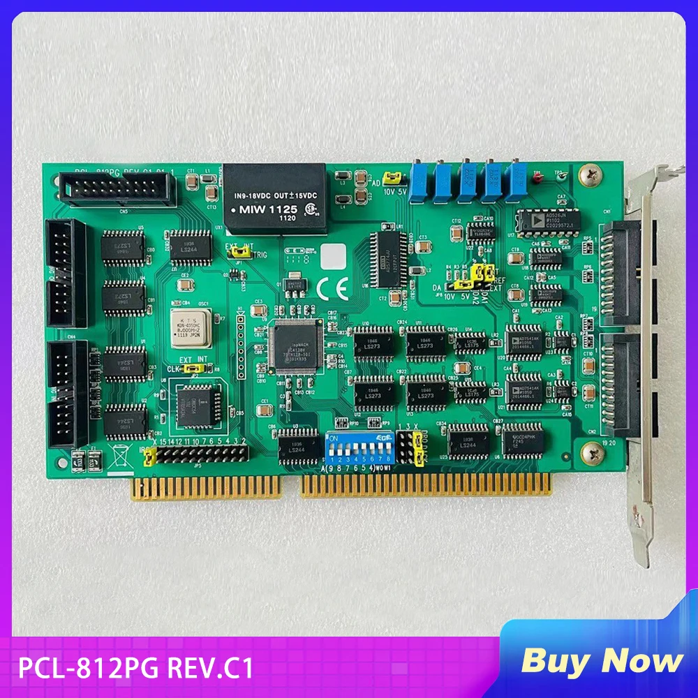 

For Data Acquisition Card MultiLab Analog And Digital I/O Card PCL-812PG REV.C1
