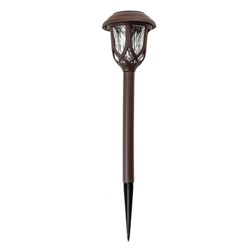 

Yard Light Simple Style Outdoor Garden Ground Plug Energy Saving Solar Powered Lights for Patios Paths Borders Ponds Driveways