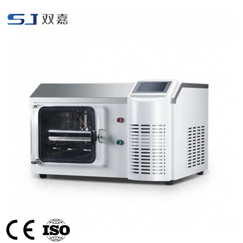 for SJ-5F Small Freeze Dryer Pilot Food Vacuum Freeze Drying Machine Laboratory Desktop Lyophilizer for Home Use