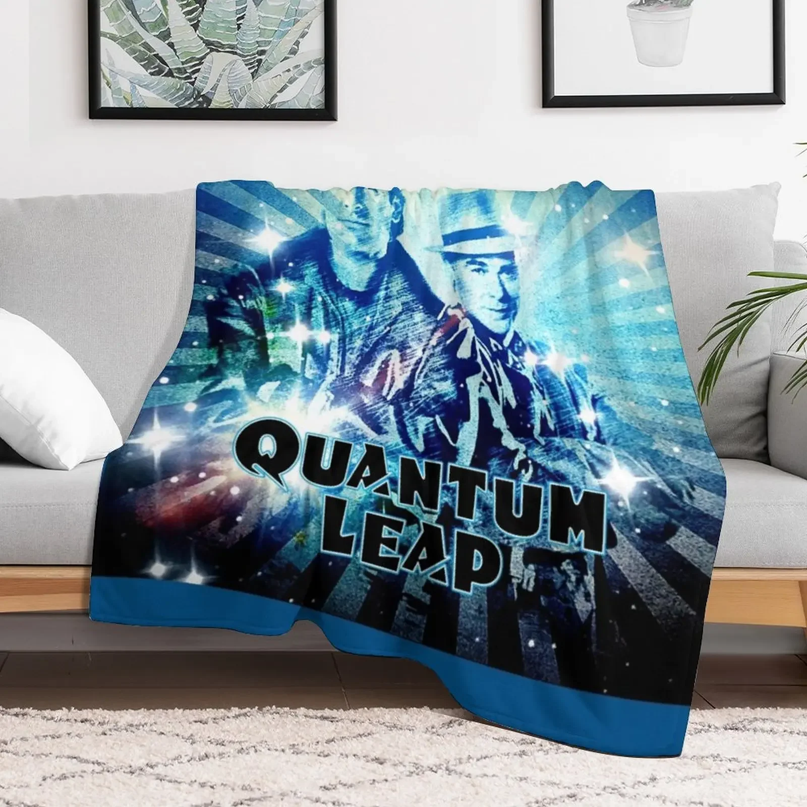 Quantum Leap Throw Blanket blankets and throws Luxury Blankets