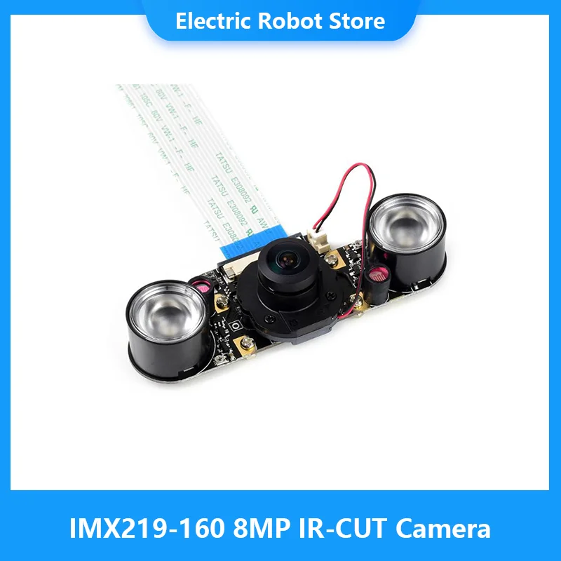 

Waveshare IMX219-160 8MP IR-CUT Camera, 162° FOV, IR-CUT Infrared, Applicable For Jetson Nano / Compute Module