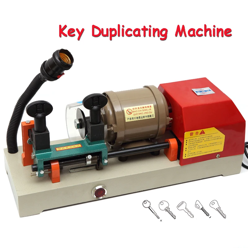 Horizontal Electric Key Machine Key Cutter Cutting Copy Machine Key Duplicating Machine Drill Duplicate Machine Locksmith Tool