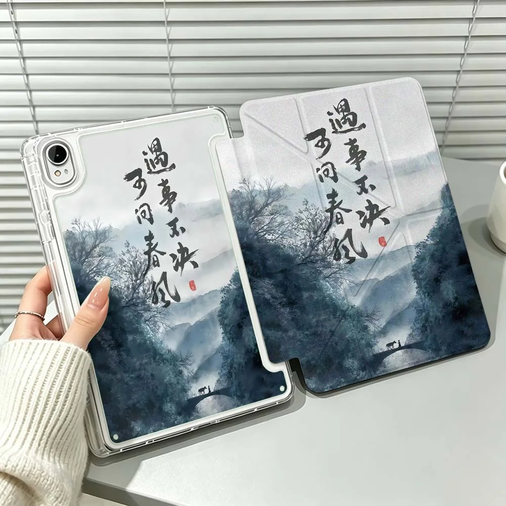 

Quotes Jian Lai Art Cover For Huawei MatePad Pro SE Honor Pad 9 V9 GT X9 10.8 11 13.2 inch Pro 3Y Tablet Case