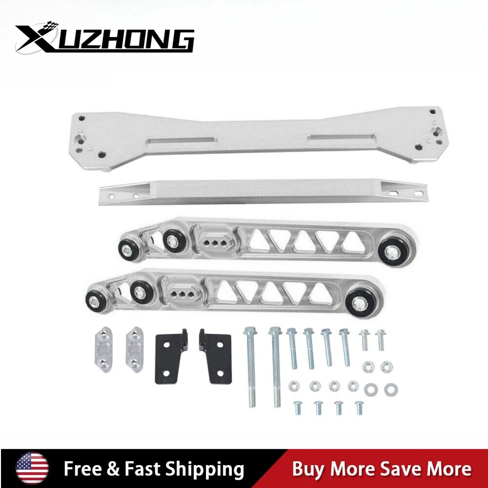 

Rear Lower Control Arm Subframe Brace Tie Bar Kit for Honda Civic EK 1996-2000 for 1996-2000 Honda Civic HX Coupe 2D 1.6L