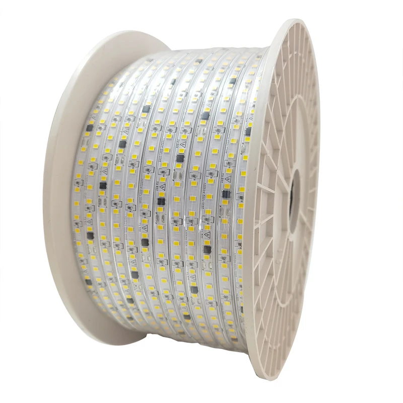 Led Strip 220V Lint Led Waterdicht Wit Warm Wit Led Tape Voor Kamer 10M 15M 20M 25M 30M 50M Flexibele Lights Met Lijm