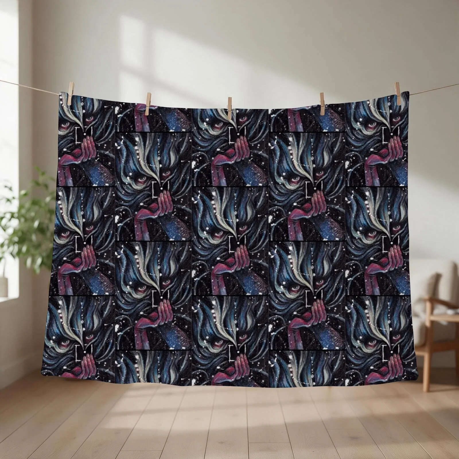 Disco Elysium Game Throw Blanket Hairy Vintage For Decorative Sofa Blankets For Baby Blankets