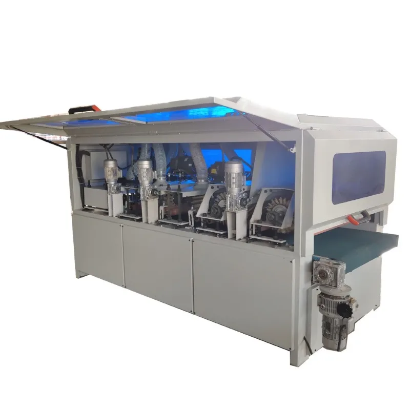 Automatic grinding and polishing machine, wooden door furniture polishing machine, special-shaped sanding machine