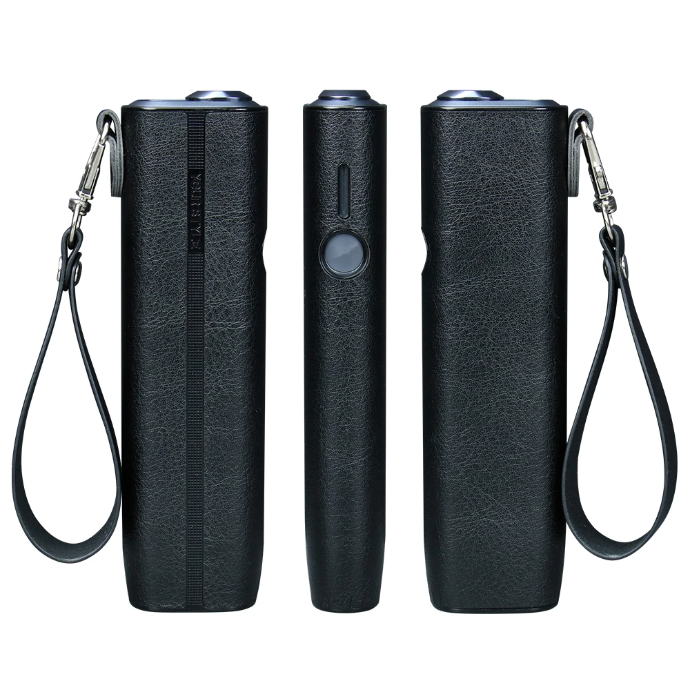 PC+PU Leather Hard Case with Lanyard for IQOS ILUMA ONE Protection Case for Iluma I One Carrying Bag Holder Accessories