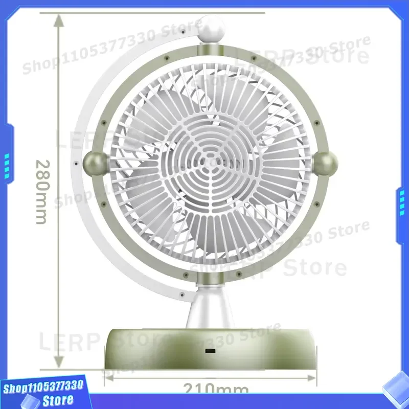 3D Solar System Desktop Fan Cooling Electric Space Themed Planet Model for Home Car Office Outdoor Use Interesting Features