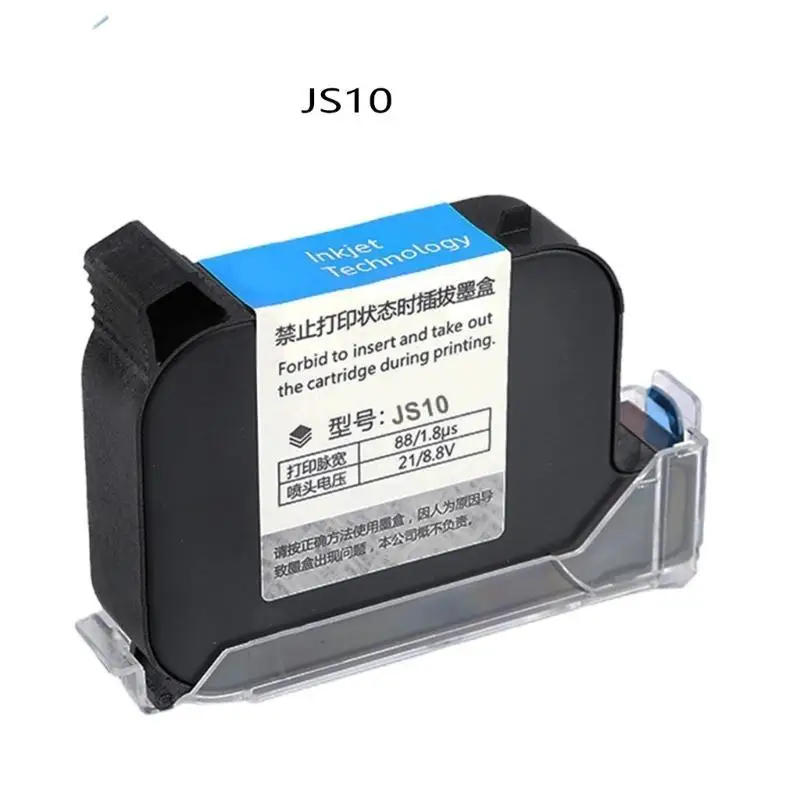 652F JS10 Quick Drying Cartridge 12.7mm Handheld Inkjet Printers Solvent Fast Drying Print 800,000 Characters