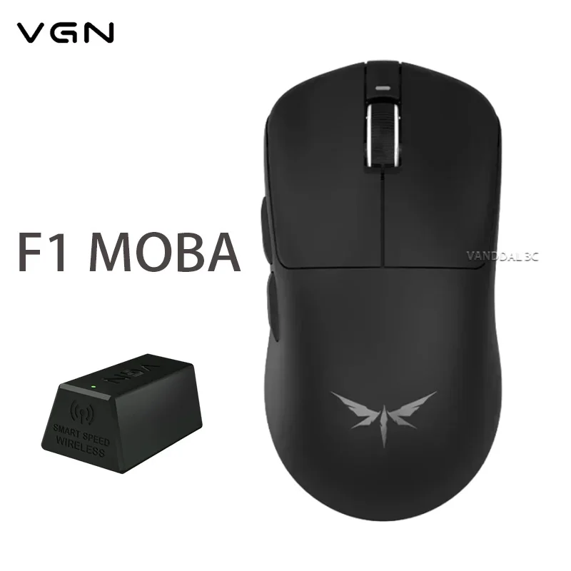 Vgn Dragonfly F1 Promax Mouse 2.4g Wireless Wired Dpi26000 3395 Gaming Mouse Vgn 4k Mice Rechargeable For Pc Desktop Win Mac