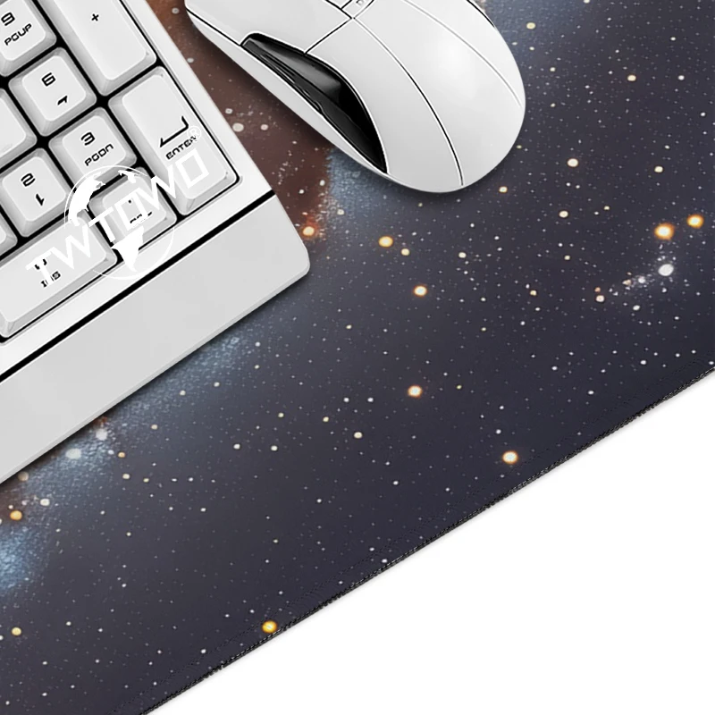Mouse Pad Space Starry Sky Gaming printon demand Large Computer Mousepad XXL Mechanical Keyboard Pad Carpet Desktop Mouse Pad
