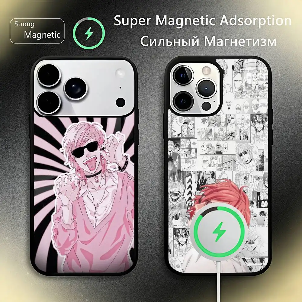 

A-Ayato Y-Yuri Y-Yarichin Club Phone Case For iPhone17,16,15,14,13,12,11 Plus,Pro Max For Magsafe Wireless Charging