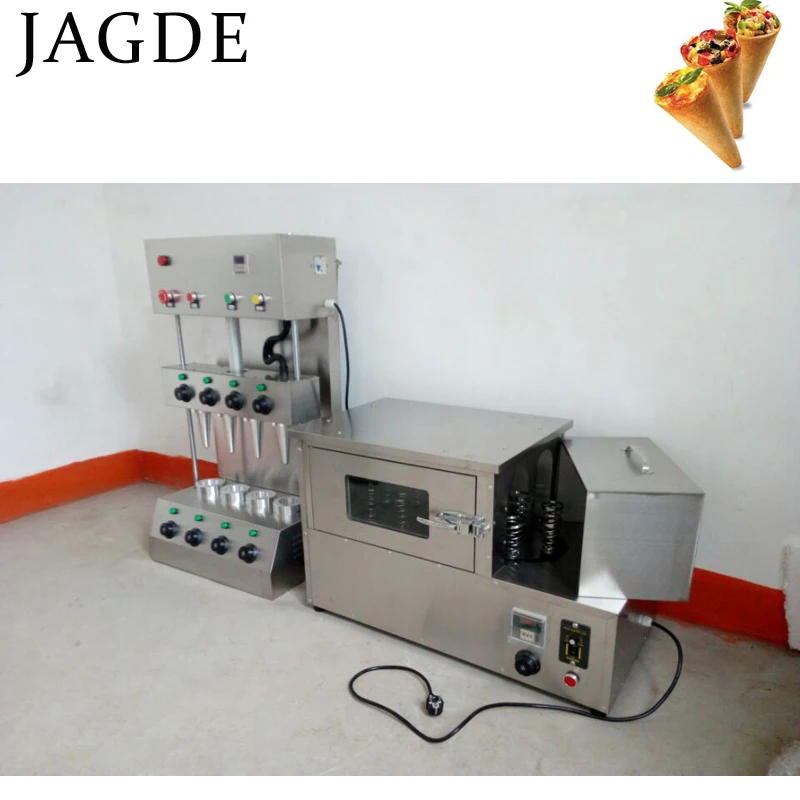 Pizza Cone Molding Machine Ice Cream Cone Making Machine Snack Sweet Pizza Cone Machines