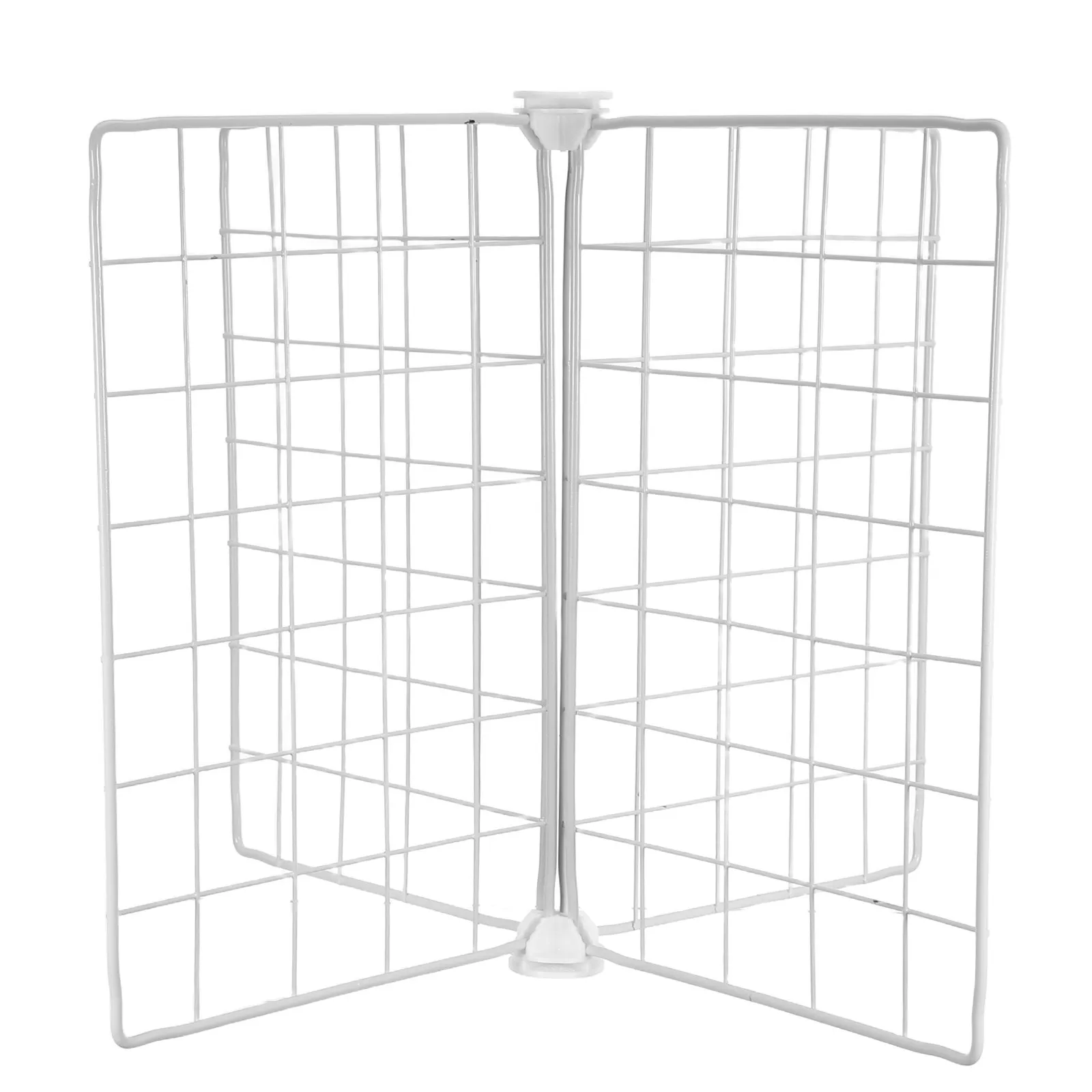 

Freezer Separator Divider Iron Wire Refrigerator Organizer Adjustable Ventilated Grid Design for Fridge Compartment Organization