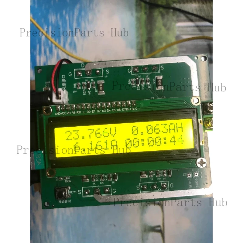 150W electronic load 1602 Coulon meter adjustable constant current electronic load instrument module charger power supply test