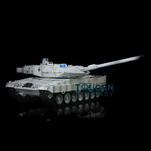 1/16 2.4G HENG LONG 7.0 Plastic Leopard2A6 Military RC Tank Barrel Recoil 3889 Remote Control Car TH17620-SMT4